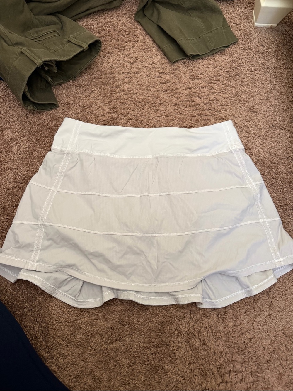 White Women's Athletic Skort